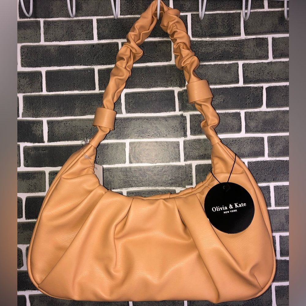 Olivia and Kate shoulder bag In color mustard NWT